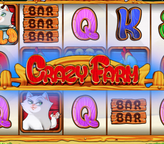Игровой автомат Crazy Farm от Tuko Productions о животных