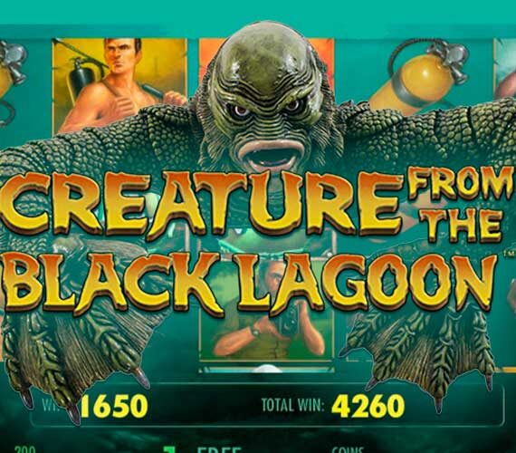 Creature from the Black Lagoon: 3D игровой автомат NetEnt