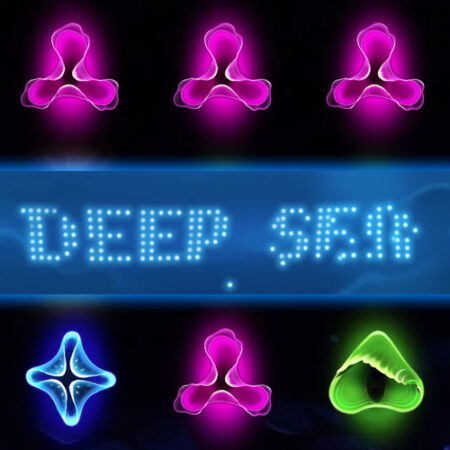 Игровой автомат Deep Sea от BGaming в неоновом стиле