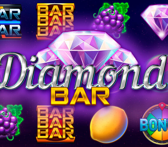 Игровой автомат Diamond Bar от Mobilots: фрукты и 777