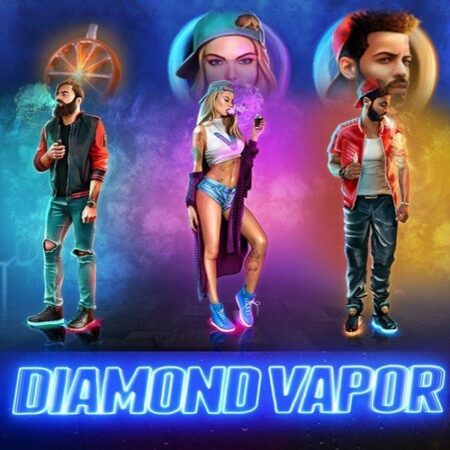 Игра Diamond Vapor от Endorphina: неоновый 3D автомат