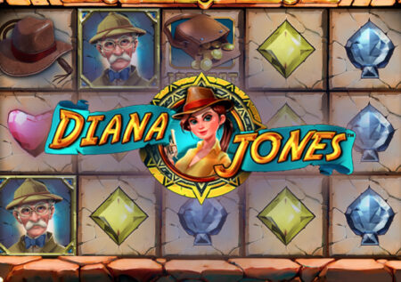 Игровой автомат Diana Jones от Mobilots о сокровищах
