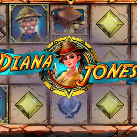 Игровой автомат Diana Jones от Mobilots о сокровищах