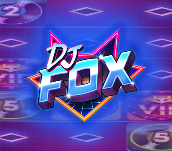 DJ Fox от Push Gaming – Неоновый музыкальный автомат