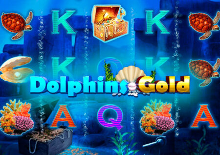 Dolphins Gold от MrSlotty: игровой автомат с животными