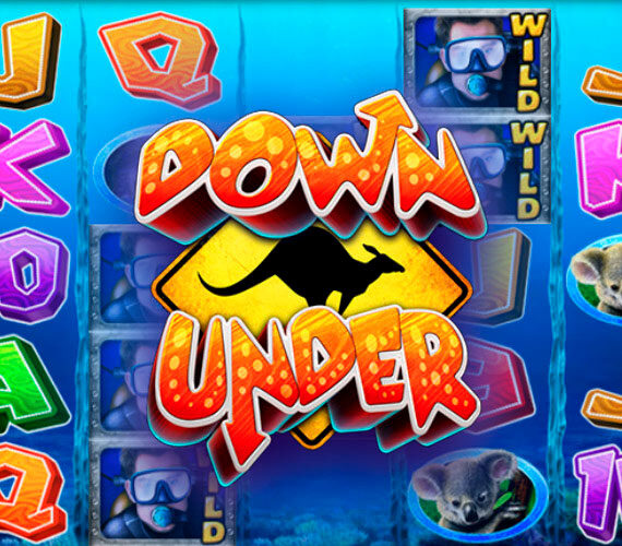 Игровой автомат Down Under от GMW на тему животных