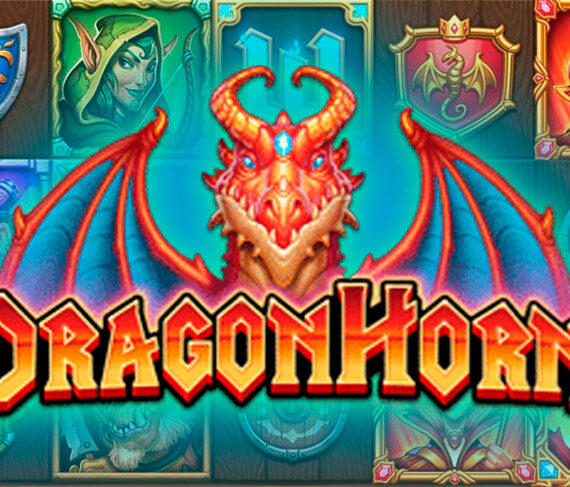 Игровой автомат Dragon Horn от Thunderkick о драконах