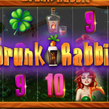 Drunk Rabbit от 5MEN: игровой автомат о животных