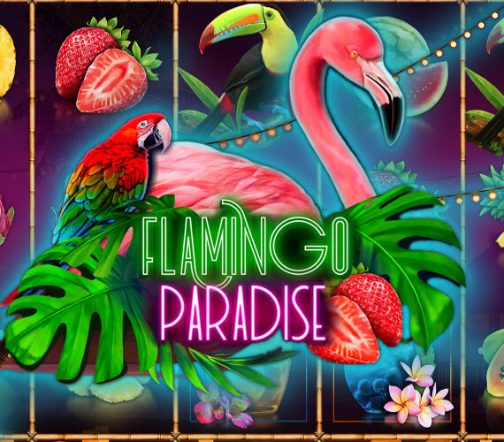 Flamingo Paradise от Red Rake: Игровой автомат с фруктами