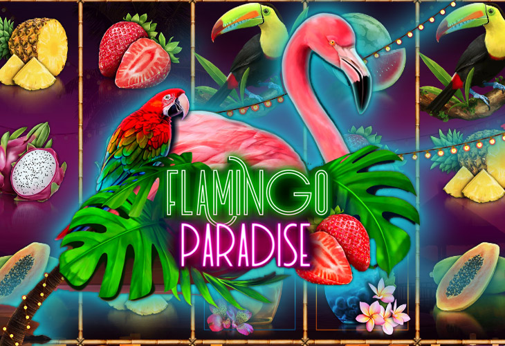 Flamingo Paradise - Red Rake