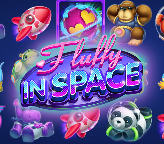 Fluffy in Space от Eyecon: игровой автомат о животных