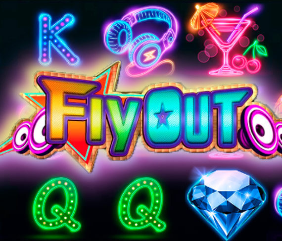 Fly Out от CQ9 Gaming: Неоновый музыкальный игровой автомат