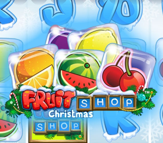 Fruit Shop Christmas от NetEnt: Игровой автомат про фрукты
