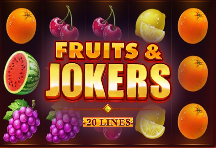 Fruits & Jokers: 20 lines - Playson