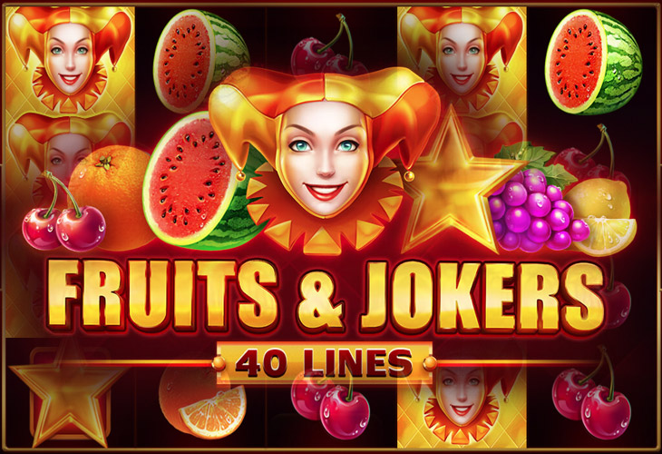 Fruits & Jokers: 40 lines - Playson