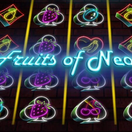 Fruits of Neon от Fugaso: Игровой автомат на тему фруктов