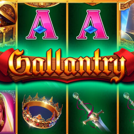 Игровой автомат Gallantry от Ruby Play о сокровищах
