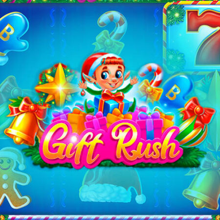 Игровой автомат Gift Rush от BGaming о Новом годе