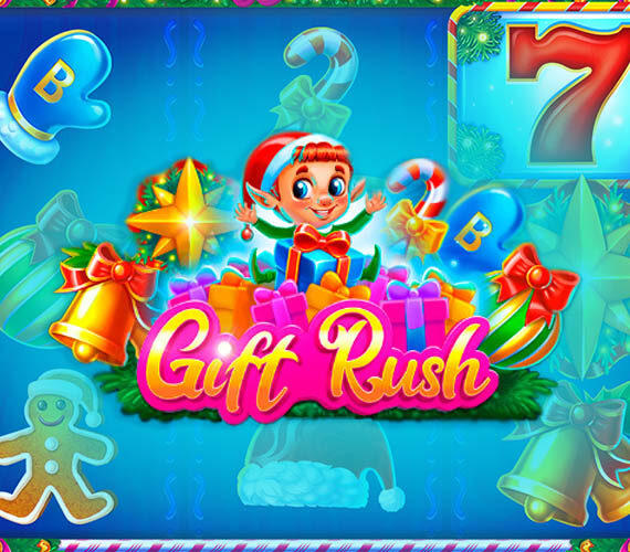 Игровой автомат Gift Rush от BGaming о Новом годе