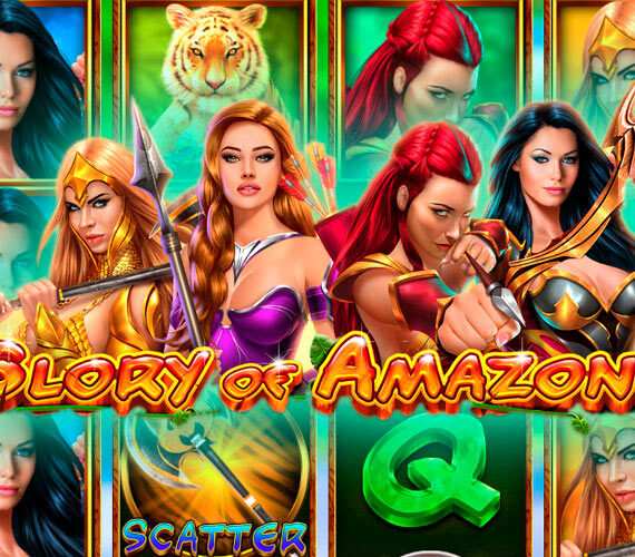 Игровой автомат Glory Of Amazones от Slotvision в жанре приключений