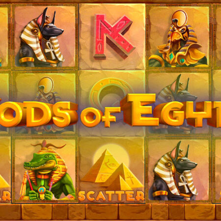 Gods Of Egypt от MrSlotty: Игровой автомат об Египте
