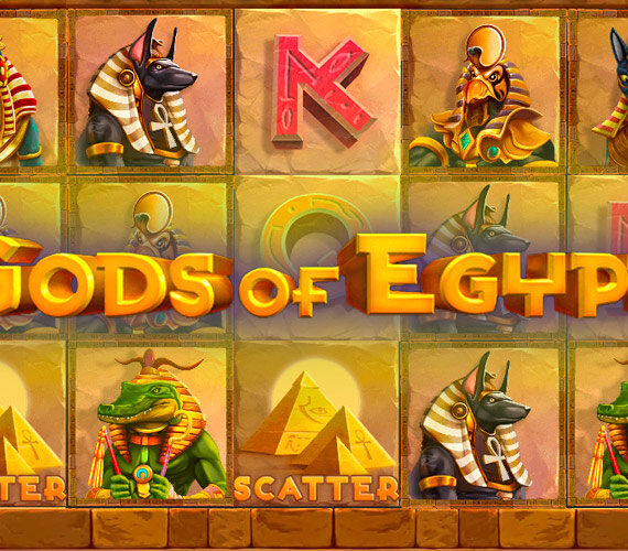 Gods Of Egypt от MrSlotty: Игровой автомат об Египте