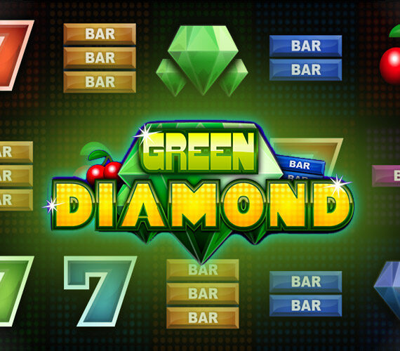 Игровой автомат Green Diamond от 1×2 Gaming классика
