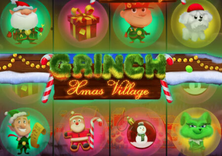 Grinch Xmas Village от Giocaonline — игровой автомат Новый год