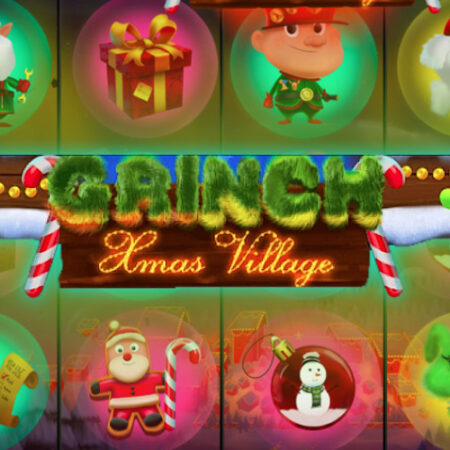 Grinch Xmas Village от Giocaonline — игровой автомат Новый год