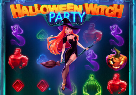 Halloween Witch Party от Thunderspin: игровой автомат о магии