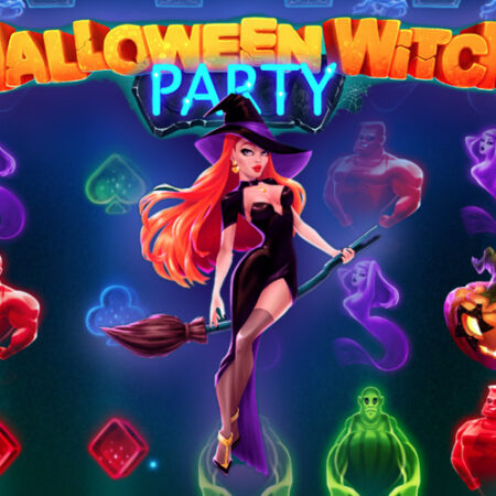 Halloween Witch Party от Thunderspin: игровой автомат о магии