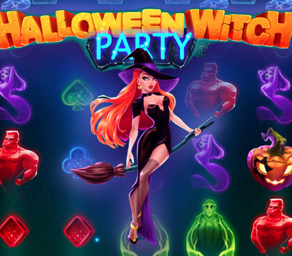 Halloween Witch Party от Thunderspin: игровой автомат о магии
