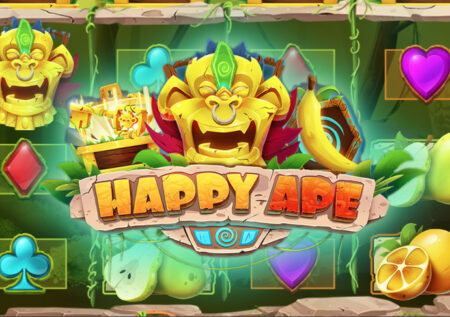 Игровой автомат Happy Ape от Habanero: животные и фрукты
