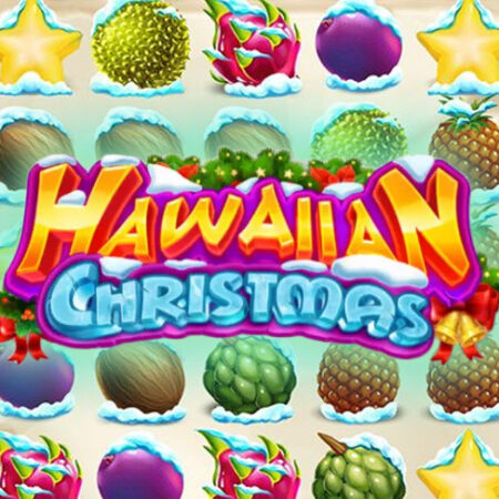 Игровой автомат Hawaiian Christmas от GameArt: Новый год и фрукты