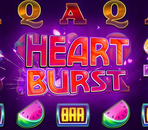 Игровой автомат Heartburst от Eyecon: Фрукты и 777