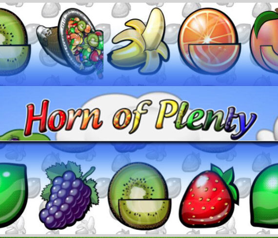 Игровой автомат Horn Of Plenty от Saucify: фруктовая тематика