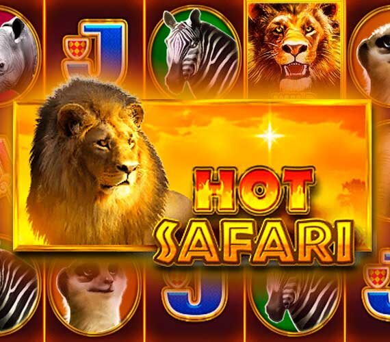Игровой автомат Hot Safari от Pragmatic Play о животных