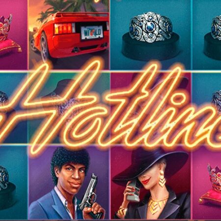 Hotline от NetEnt: Неоновый игровой автомат