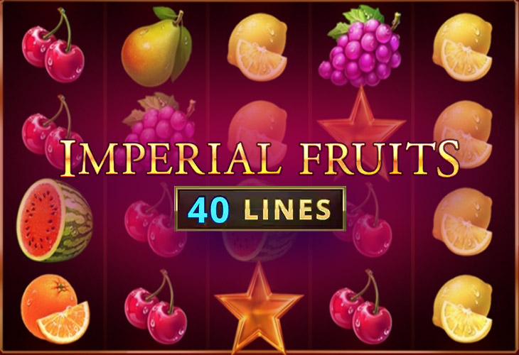 Imperial Fruits: 40 lines - Playson