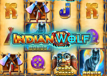 Игровой автомат Indian Wolf от Giocaonline о животных