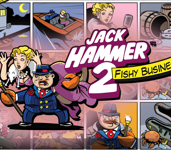 Jack Hammer 2 от NetEnt: Комиксы и криминал в слотах