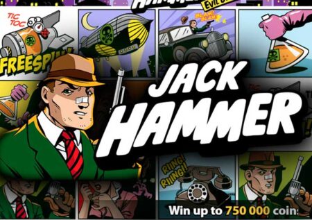 Jack Hammer от NetEnt: Игровой автомат о криминале