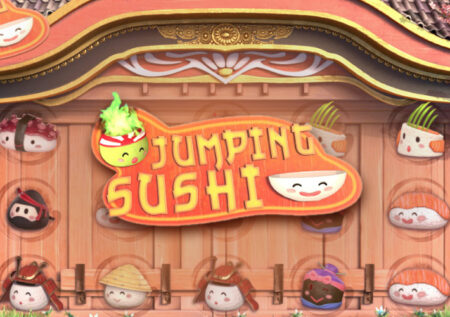 Jumping Sushi от Gamshy: 3D автомат с азиатской темой