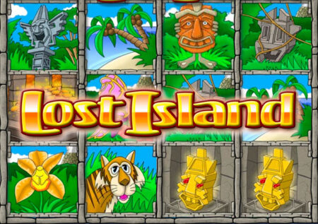 Игровой автомат Lost Island от Eyecon: животные и маски Тики