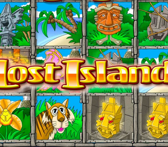 Игровой автомат Lost Island от Eyecon: животные и маски Тики