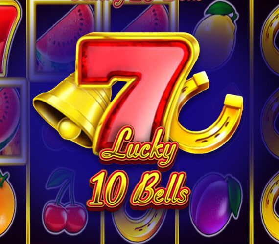 Игровой автомат Lucky 10 Bells от 1Spin4Win: фрукты, 777