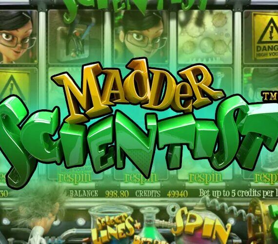Madder Scientist от Betsoft: 3D Фантастика в играх