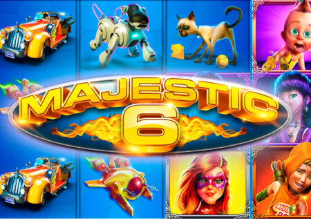 Majestic 6 от Slotvision: 3D комиксный игровой автомат
