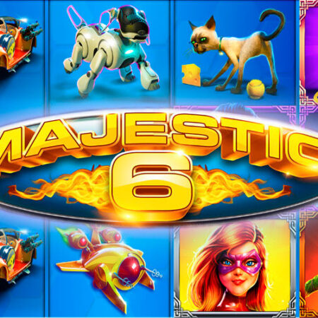 Majestic 6 от Slotvision: 3D комиксный игровой автомат