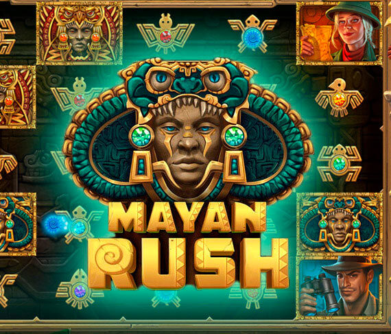 Mayan Rush от Stakelogic: игровой автомат в жанре приключений